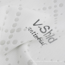 2021 China fabric Antimicrobial V-shield After-treatment Knitted Jacquard Mattress Fabric